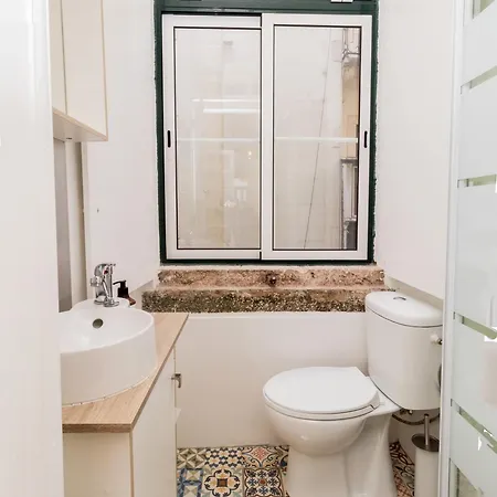 Apartament Sj2d Spacious & Cosy With Ac! Near To Augusta Arch In Baixa-chiado, Lis Downtown! Lizbona