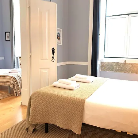 Sj2d Spacious & Cosy With Ac! Near To Augusta Arch In Baixa-chiado, Lis Downtown! Apartament