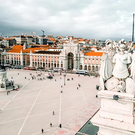 Sj2d Spacious & Cosy With Ac! Near To Augusta Arch In Baixa-chiado, Lis Downtown! Apartament